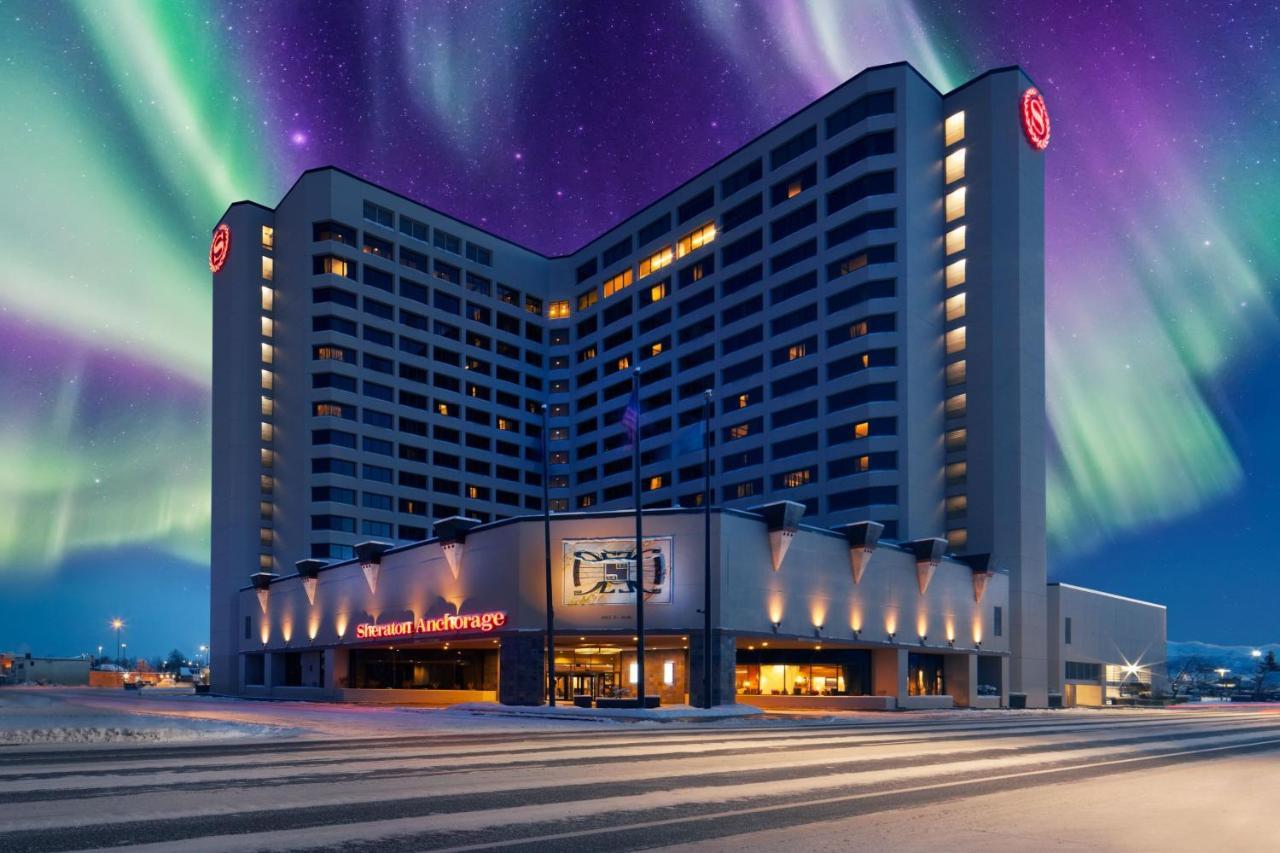 Sheraton Anchorage Hotel Exterior foto