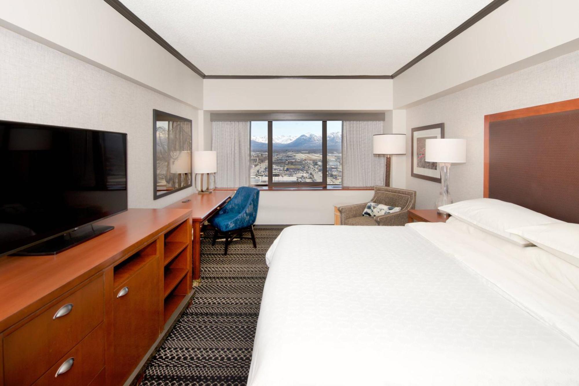 Sheraton Anchorage Hotel Exterior foto