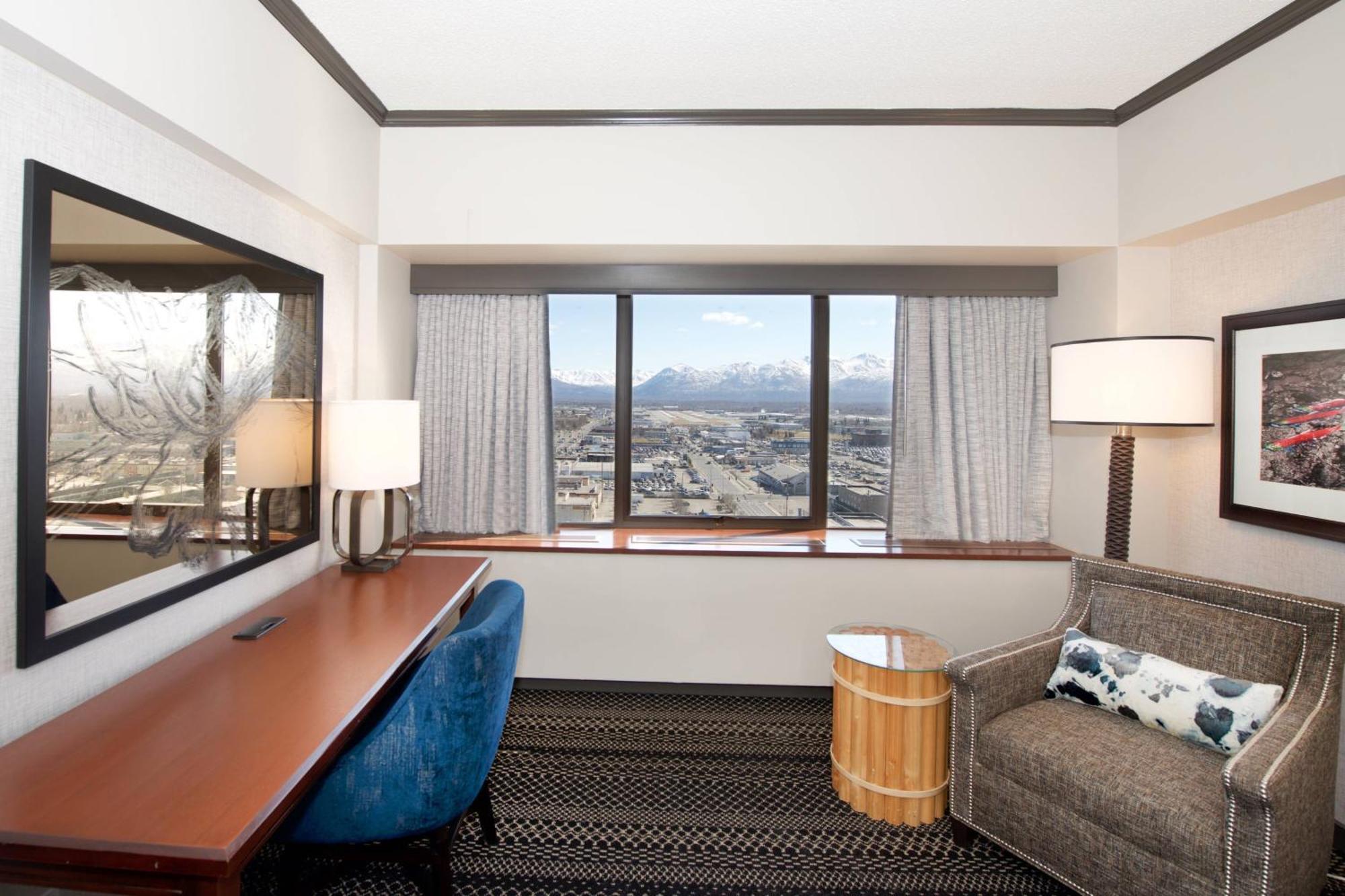 Sheraton Anchorage Hotel Exterior foto